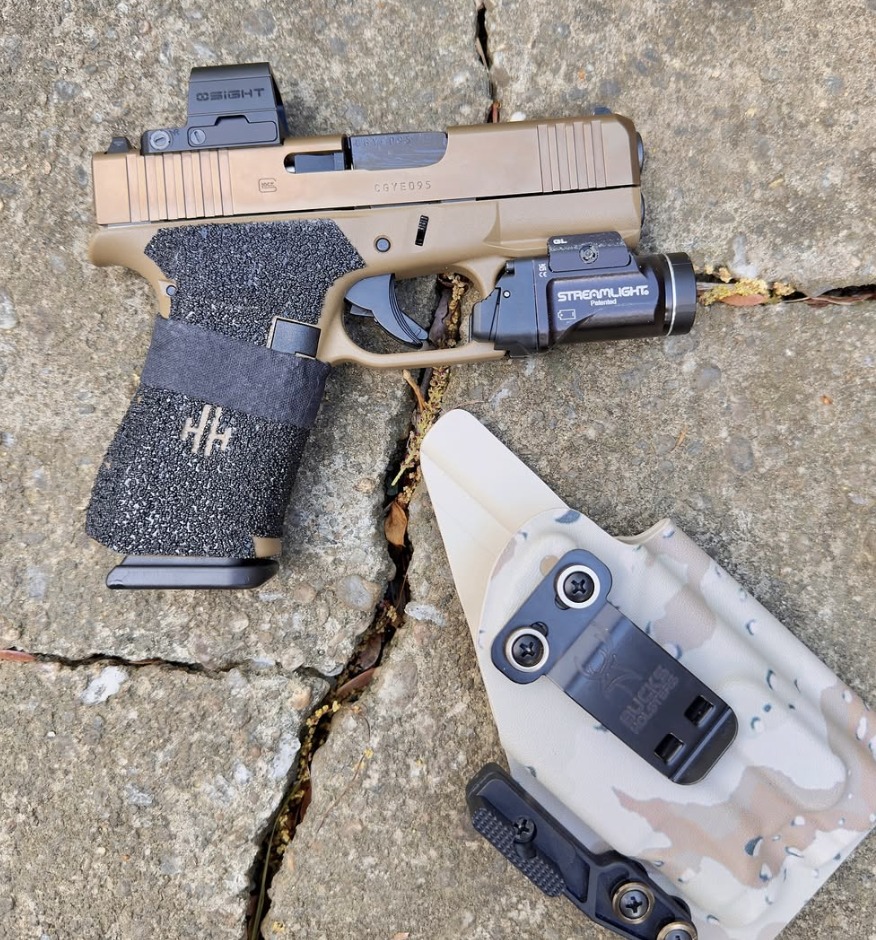 kydex holster retention